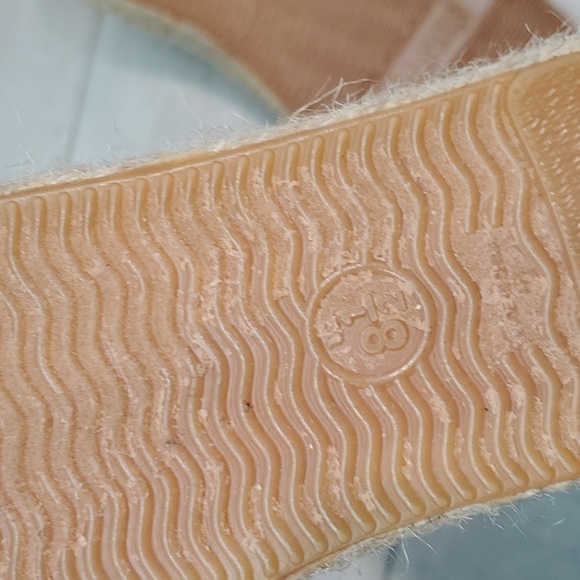 Anthropologie Soludos Womens Canvas Espadrille Loafer Slip on shoes sz 8.5 - Picture 10 of 12